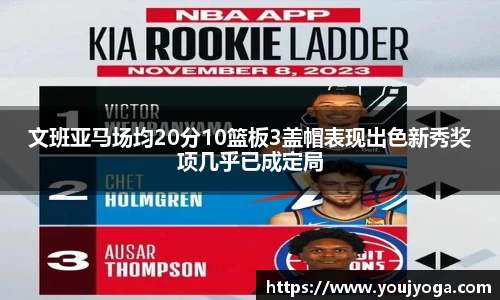 文班亚马场均20分10篮板3盖帽表现出色新秀奖项几乎已成定局